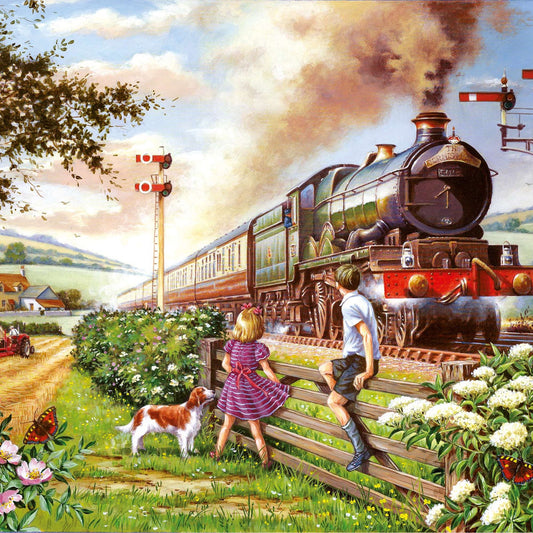 House Of Puzzles Railway Children Tube 150 Piece Jjigsaw Puzzle Toys HP0788