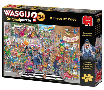 Jumbo Wasgij Original 34 A Piece Of Pride 1000 Piece Jigsaw Puzzle Toys