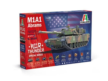 ITALERI 1/35 1:35  M1A1 Abrams SCALE MODEL KIT 35108