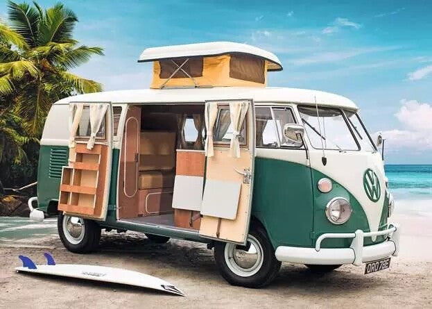 Ravensburger Volkswagen T1 Camper Van 1000 Piece Jigsaw Puzzle