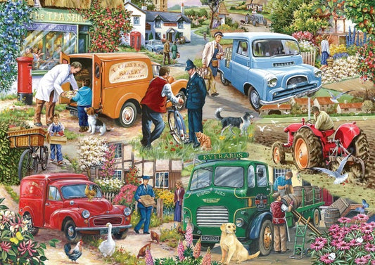 House Of Puzzles Whistle While You Work Big 500 Piece Jigsaw Puzzle Toys HP0812