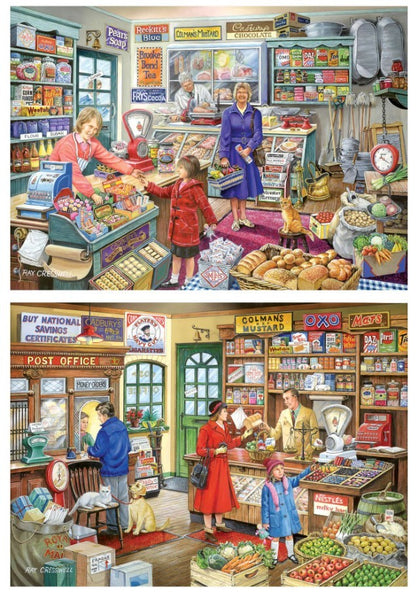 House Of Puzzles Please May I Have 2 x Big 500 Piece Jigsaw Puzzle Toys HP0777