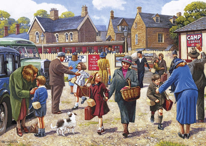 Gibsons The Evacuees 4 x 500 Piece Jigsaw Puzzle G5056