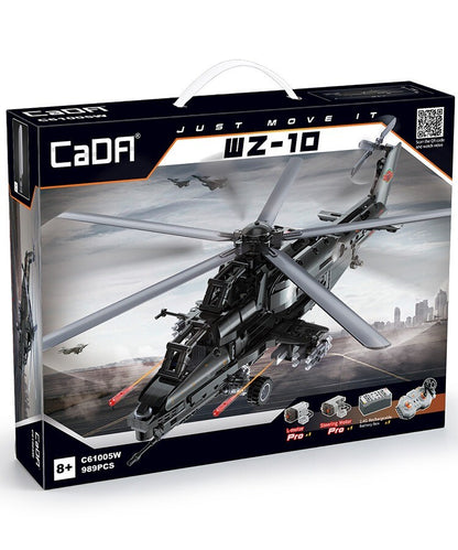 Kombat UK CaDA Building Bricks WZ-10 Helicopter Model Kit Military C61005W