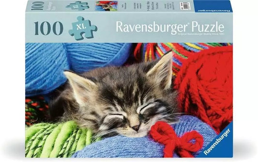 Ravensburger Wool Cat 100 XL Piece Jigsaw Puzzle Toys