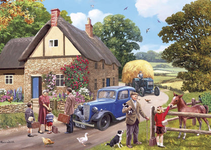 Gibsons The Evacuees 4 x 500 Piece Jigsaw Puzzle G5056