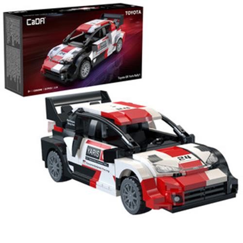 CaDA Building Bricks 1:24 Toyota GR Yaris Rally 1 Car - 317 pcs C55039W