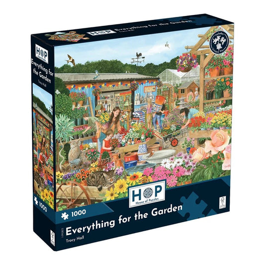 House Of Puzzles Everything For The Garden 1000 Piece Jigsaw Puzzle Toys HP0813
