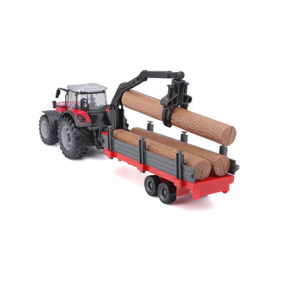 Burago 10cm Massey Fergusson 8740S Tractor B18-31659