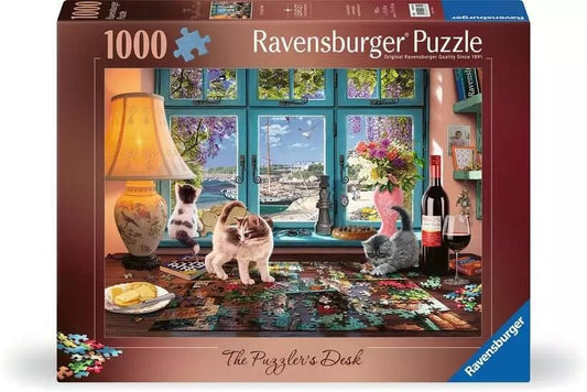 Ravensburger The Puzzler's Desk 1000 Piece Jigsaw Puzzle Toys