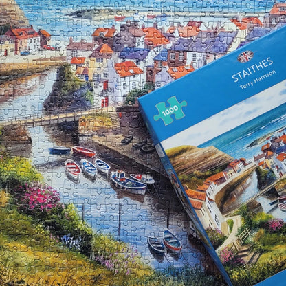 Gibsons Staithes 1000 Piece Jigsaw Puzzle G713