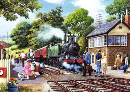 Ravensburger A Country Station 1000 Piece Jigsaw Puzzle Toys