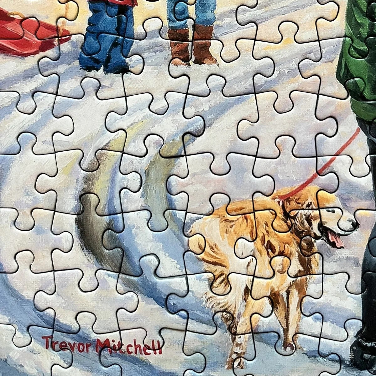 Gibsons Village Celebrations 4 x 500 Piece Jigsaw Puzzle G5051