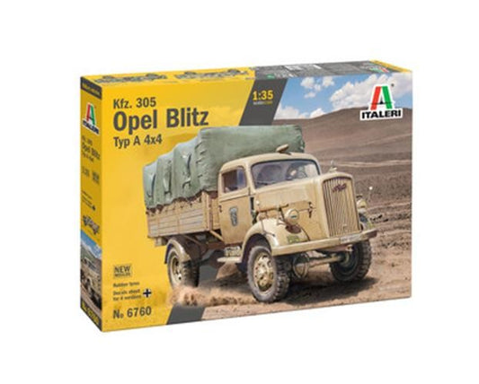 ITALERI 1/35 1:35 Kfz. 305 Opel Blitz Typ A 4x4 MILITARY MODEL KIT 6760