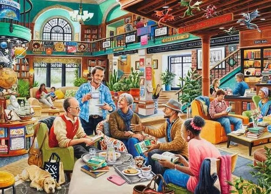 Ravensburger "Turn The Page" Bookclub 1000 Piece Jigsaw Puzzle Toys