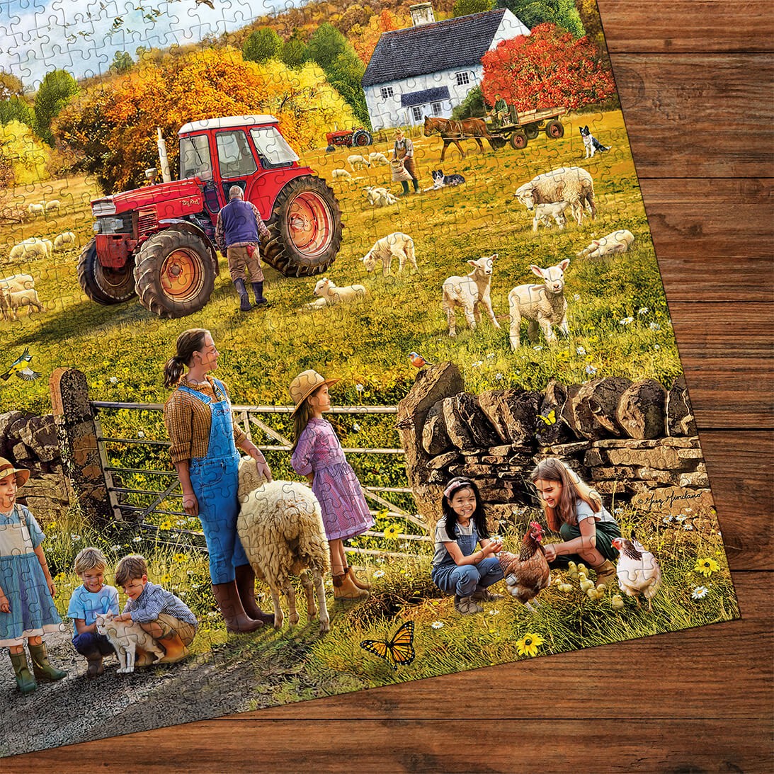 Gibsons Happy Harvest 1000 Piece Jigsaw Puzzle G6447