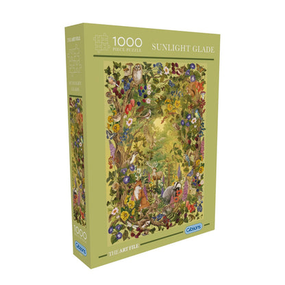 Gibsons The Art File: Sunlight Glade 1000 Piece Jigsaw Puzzle G7225