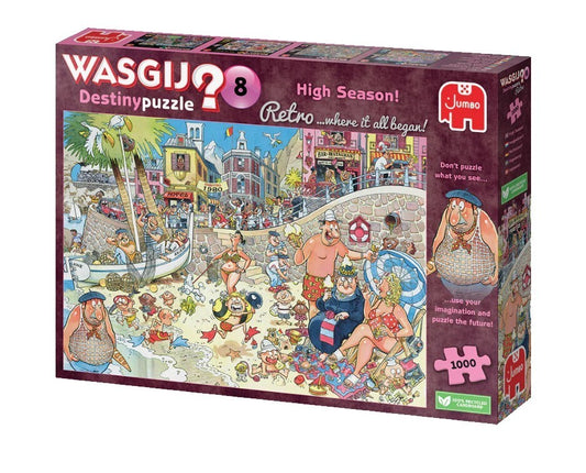Jumbo Wasgij Retro Destiny 8 High Season 1000 Piece Jigsaw Puzzle Toys