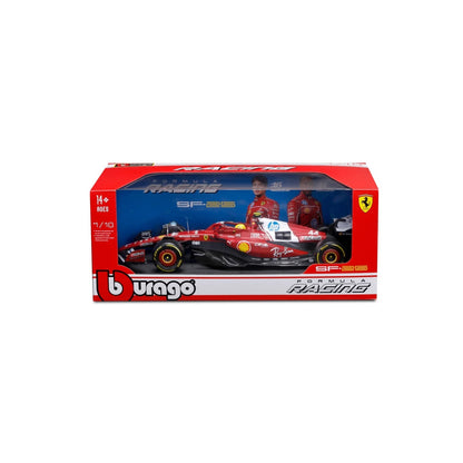 BURAGO 1/18 1:18 F1 FERRARI SF-25 2025 HAMILTON WITH HELMET B18-16816H