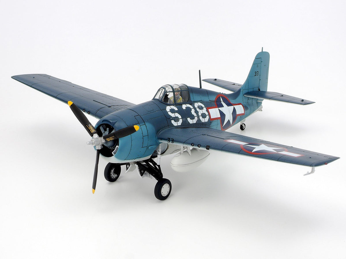 Tamiya Model Kit Grumman FM.1 Wildcat/Martlet Mk.V Plane Model Kit Toys 61126