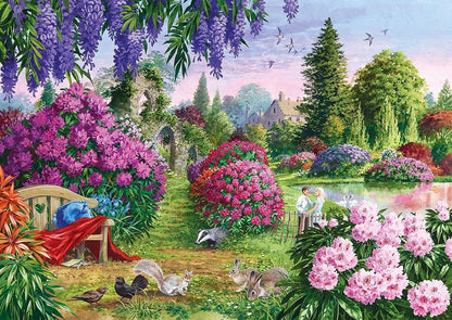 Gibsons Flora & Fauna 4 x 500 Piece Jigsaw Puzzle G5025