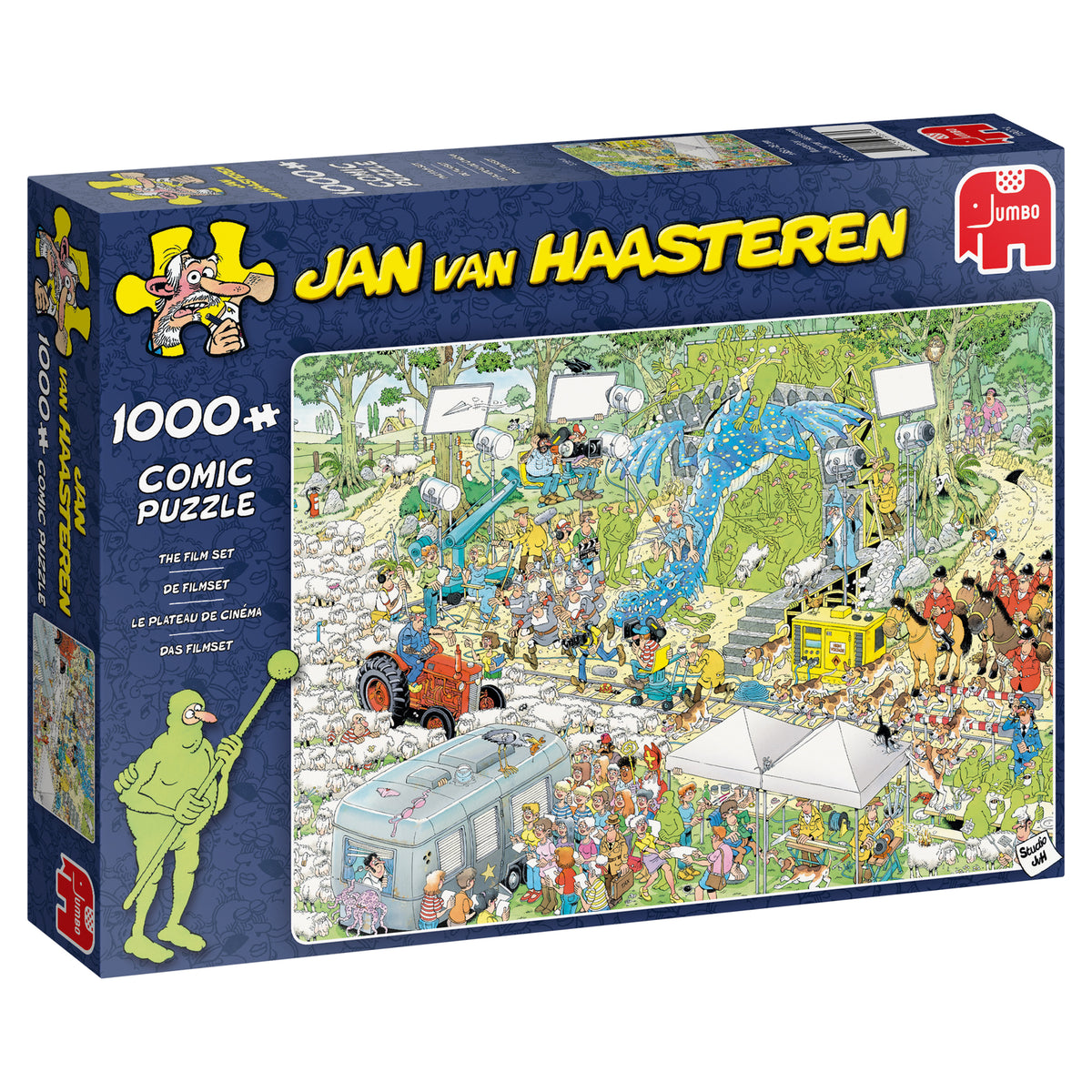Jumbo Jan Van Haasteren The Film Set 1000 Piece Jigsaw Puzzle Toys