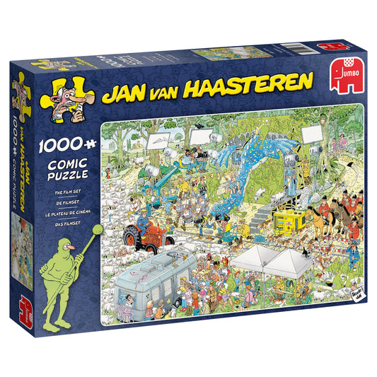 Jumbo Jan Van Haasteren The Film Set 1000 Piece Jigsaw Puzzle Toys