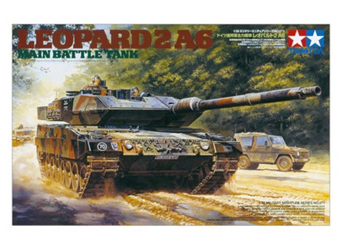 Tamiya 1/35 Leopard 2 A6 Main Battle Tank 35271 1:35 Scale model Kit