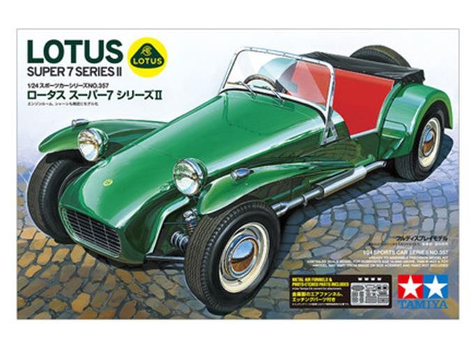 Tamiya Model Kit 1/24 1:24 Lotus  Super 7 Series II 24357