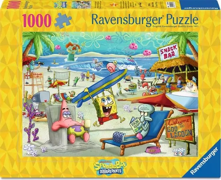 Ravensburger SpongeBob SquarePants 1000 Piece Jigsaw Puzzle