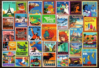 Ravensburger Travel Stamps 200 XL Piece Jigsaw Puzzle Toys