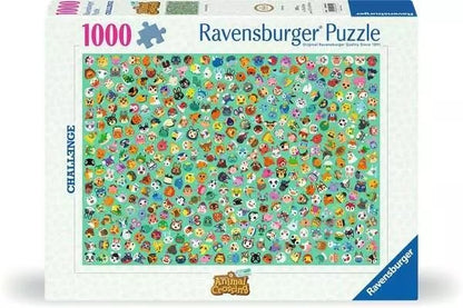 Ravensburger Challenge - Animal Crossing 1000 Piece Jigsaw Puzzle