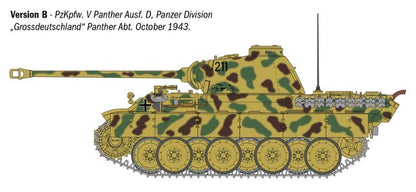 ITALERI 1/35 1:35 Pz. Kpfw. V Panther Ausf. D MILITARY MODEL KIT 90290