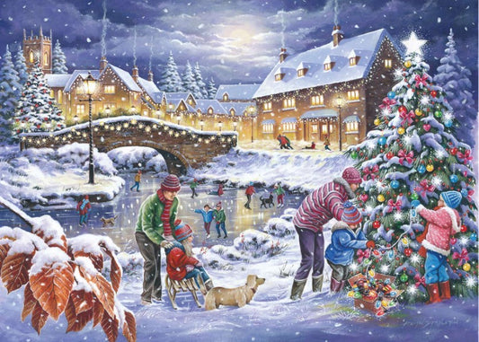 House Of Puzzles Twinkling Lights Big 250 Piece Jjigsaw Puzzle Toys HP0745