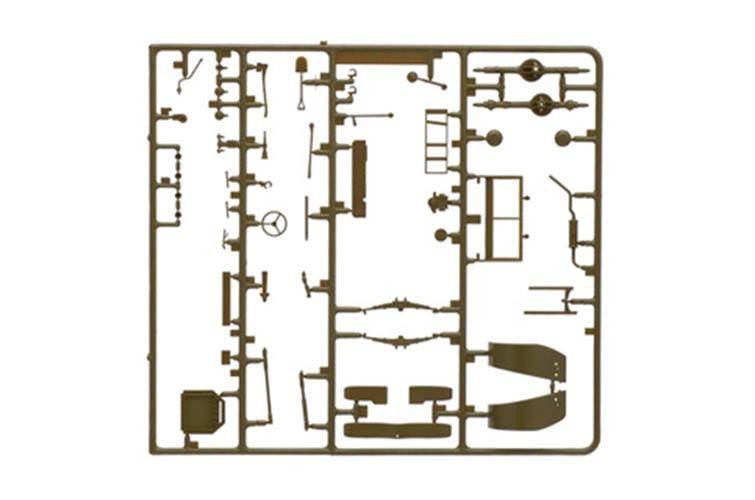 ITALERI 1/35 1:35 Dodge WC-56 Command Car MILITARY MODEL KIT 228