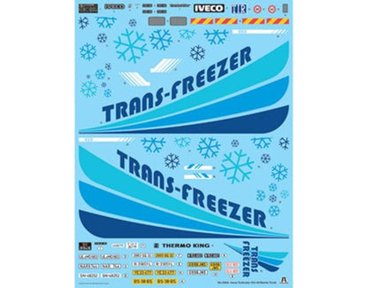 ITALERI 1:24 1/24 Iveco Turbostar 190.48 Reefer Truck SCALE MODEL KIT 3964