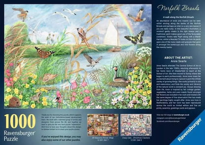 Ravensburger Norfolk Broads 1000 Piece Jigsaw Puzzle Toys