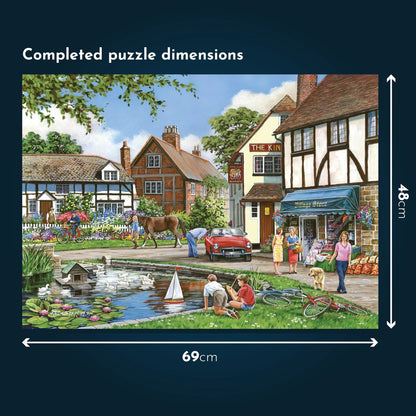 House Of Puzzles Posies & Produce 1000 Piece Jjigsaw Puzzle Toys HP0735