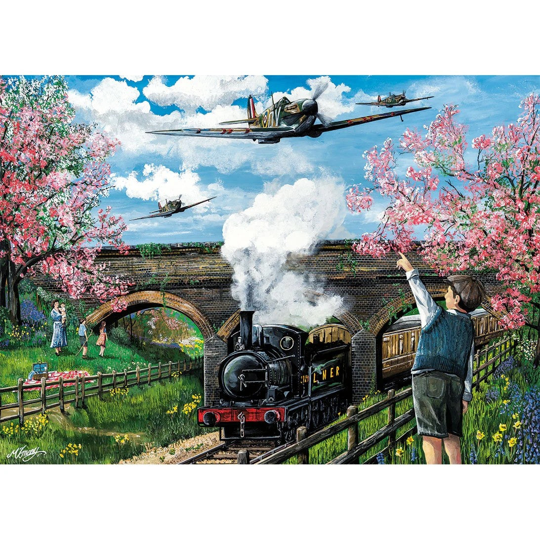 Gibsons Spitfire Surprise 1000 Piece Jigsaw Puzzle G6460