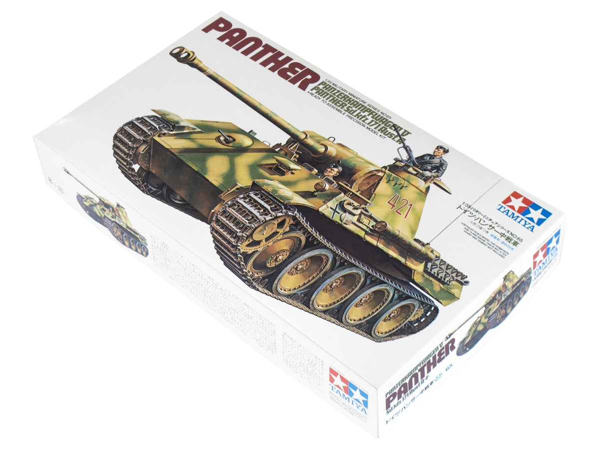 Tamiya Model Kit 1/35 German Panther Medium Tank Model Kit Toys 35065