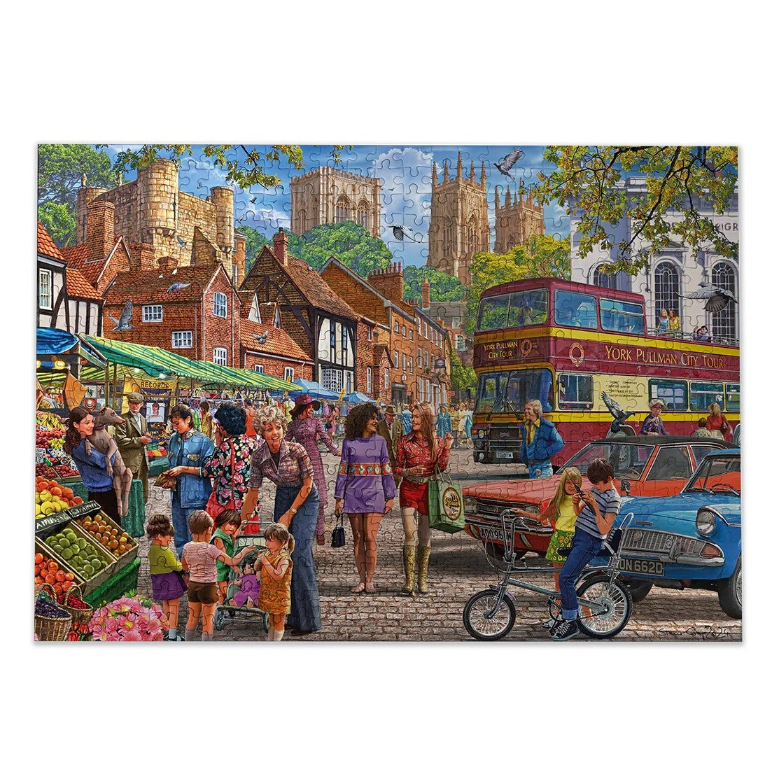 Gibsons Games York Market 250XL Piece Jigsaw Puzzle Toys G2732
