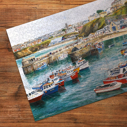 Gibsons Cornwall By The Sea 4 x 500 Piece Jigsaw Puzzle G5073