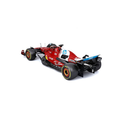 BURAGO 1/18 1:18 F1 FERRARI SF-25 2025 LECLERC WITH HELMET B18-16816L