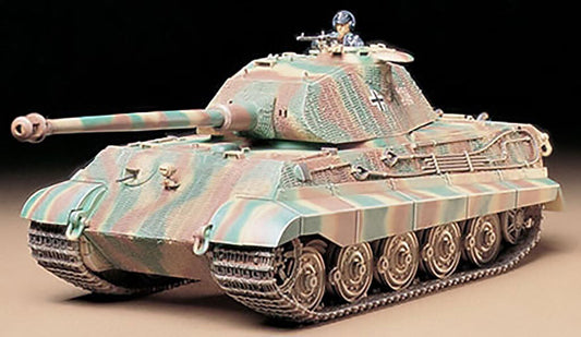 Tamiya 1/35 German King Tiger "PORSCHE TURRET" Tank Model Kit 35169