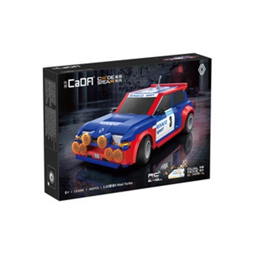 CaDA Building Bricks 1/20 1:20 Renault 5 Maxi Turbo - 282 pcs DUAL RC C51095W