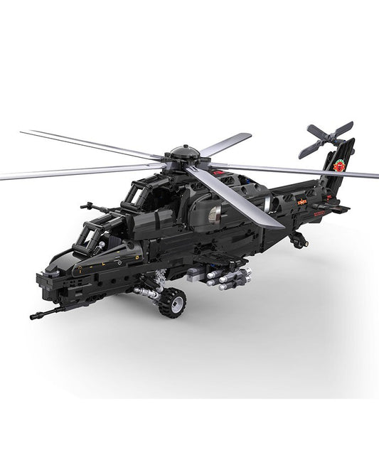 Kombat UK CaDA Building Bricks WZ-10 Helicopter Model Kit Military C61005W