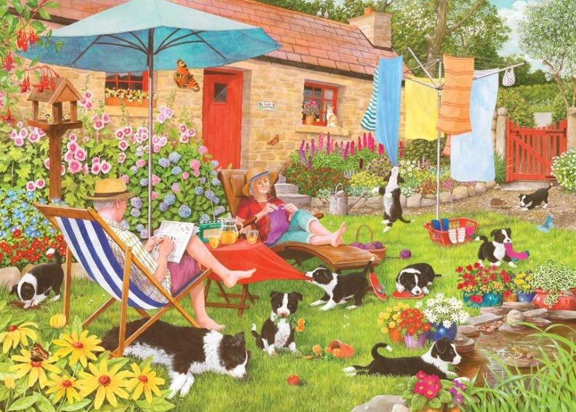 House Of Puzzles Rest & Relaxation Big 500 Piece Jigsaw Puzzle Toys HP0714