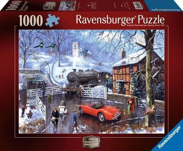 Ravensburger Railway Crossing 1000 Piece Jigsaw Puzzle