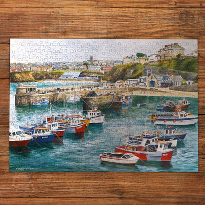 Gibsons Cornwall By The Sea 4 x 500 Piece Jigsaw Puzzle G5073