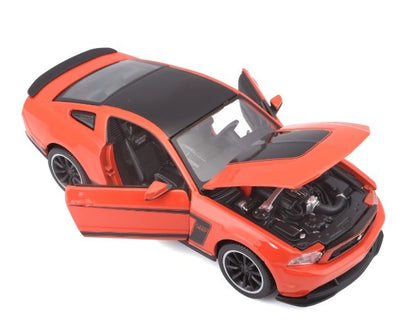 Maisto 1:24 1/24 Ford Mustang Boss 302 Orange Diecast Model Car M31269OR